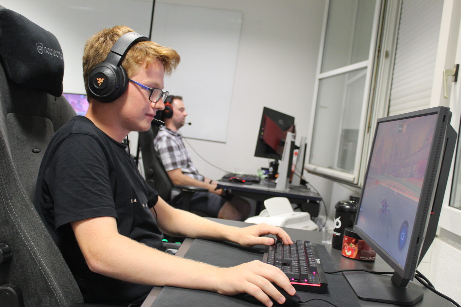 Unsere eSportler RL beim Zocken