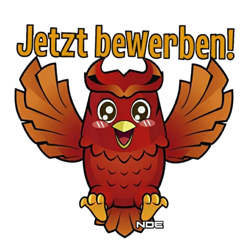 Jetzt bewerben! Die Next Destiny eSport Eule freut sich!